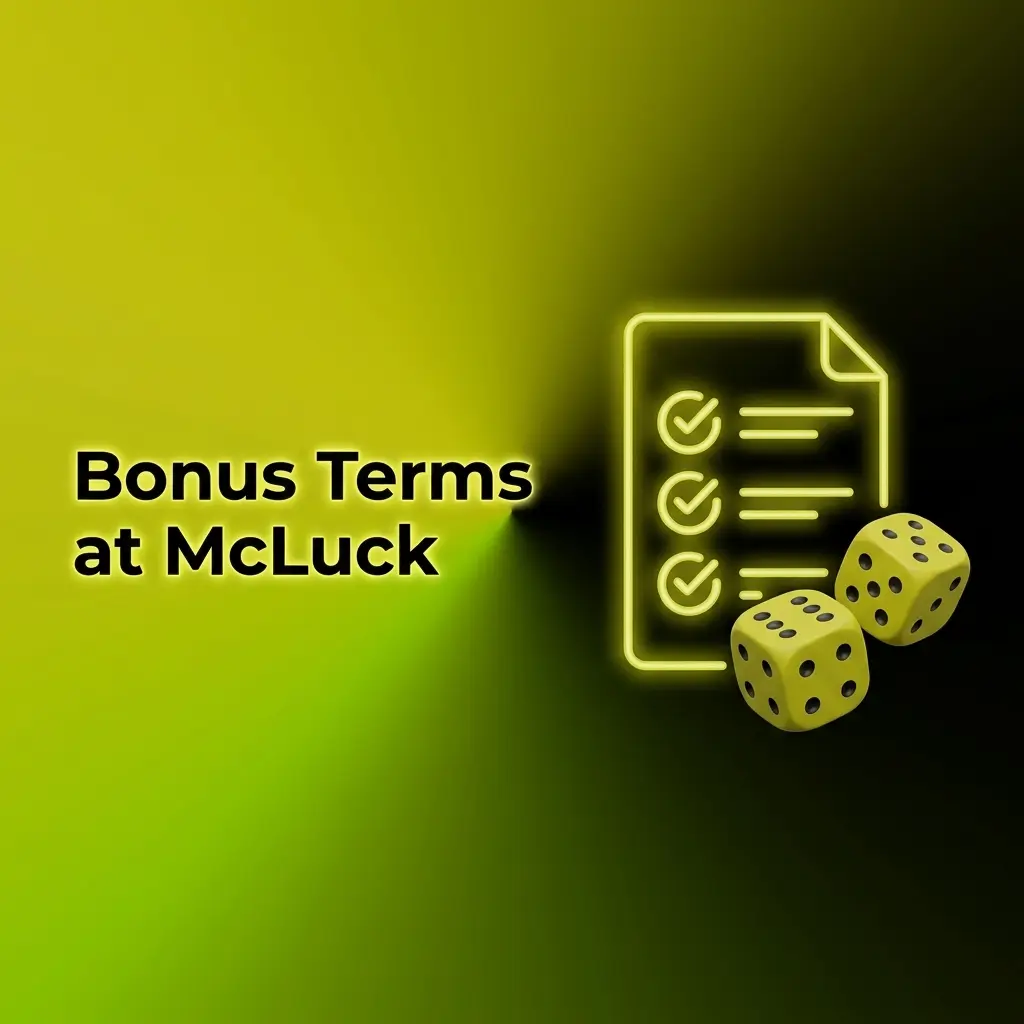 McLuck bonus terms and conditions covering eligibility, SC redemption, GC rules, promo codes, expiry, and abuse policy