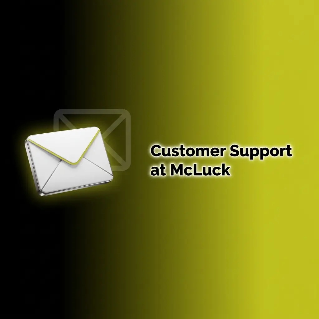 McLuck customer support options including live chat, email, and help center for US players available 7 days a week