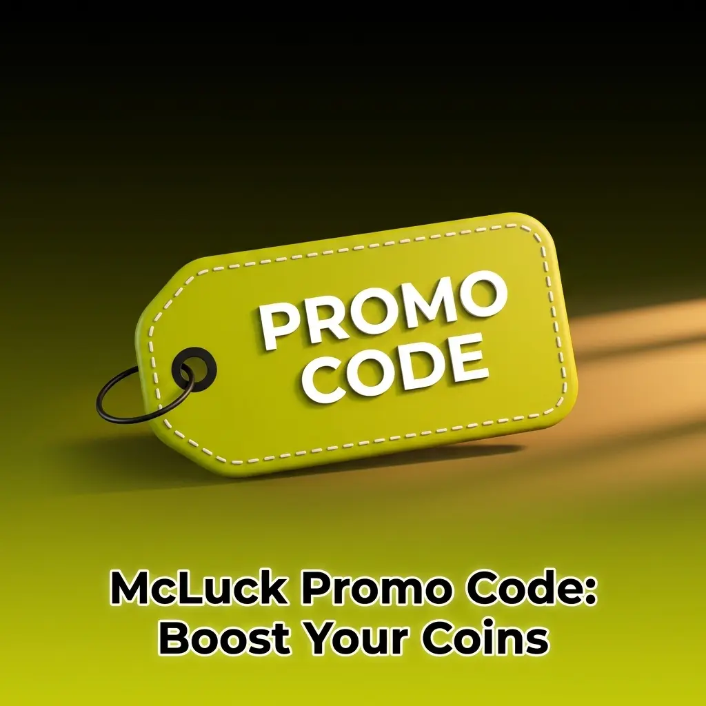 McLuck promo code entry process showing bonus GC and SC coins credited to player account at checkout