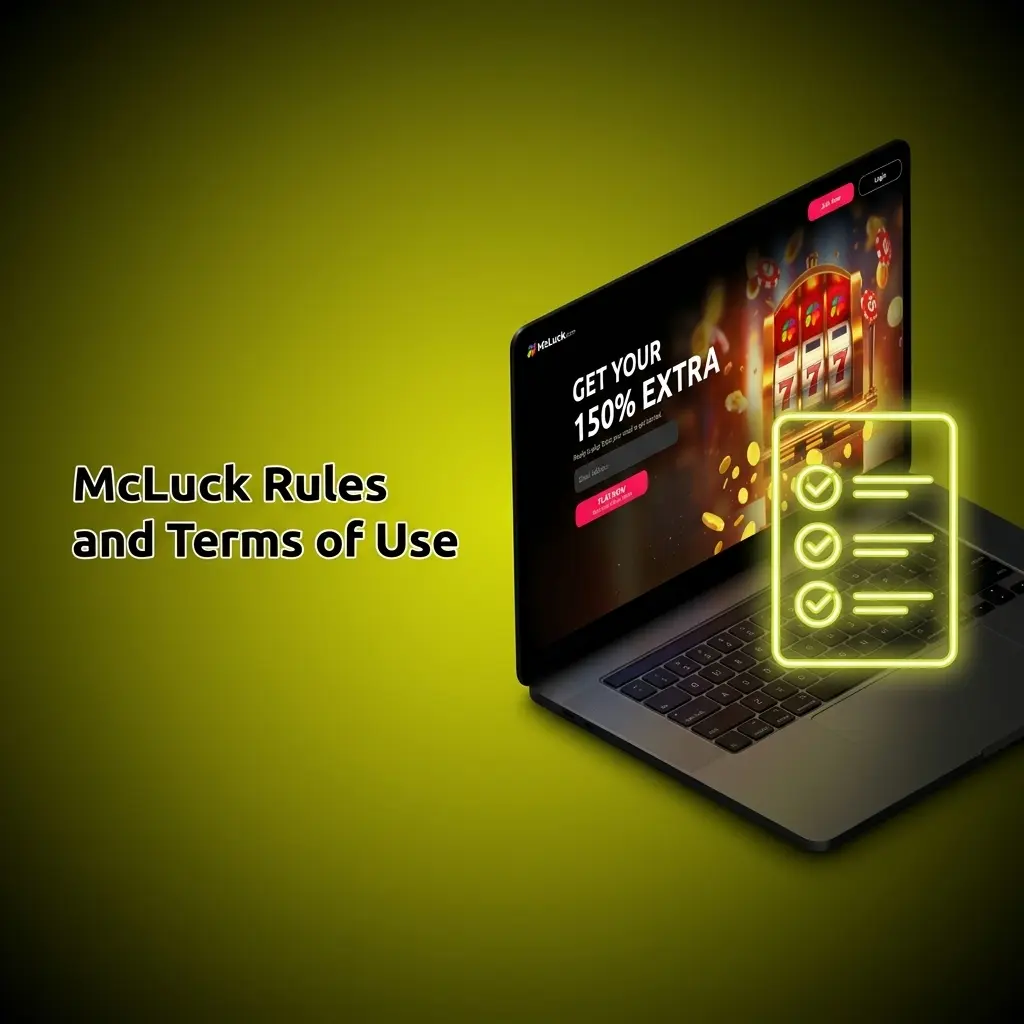 McLuck rules and terms of use outlining eligibility, account limits, coin redemption rules, and fraud policy for US players